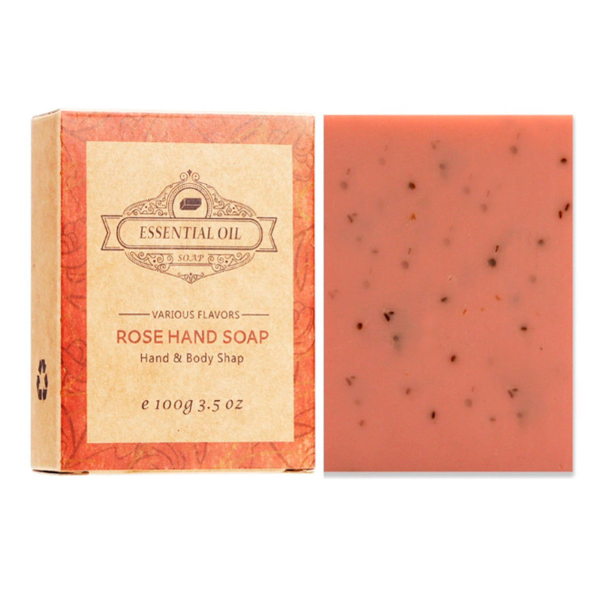 Seaweed Exfoliating Body Soap Bar 2pcs Botanical Scrub Cleanser