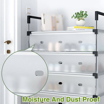 7Tier Shoe Rack Storage Organizer Stand Shelves Adjustable Shoes Holder for Home