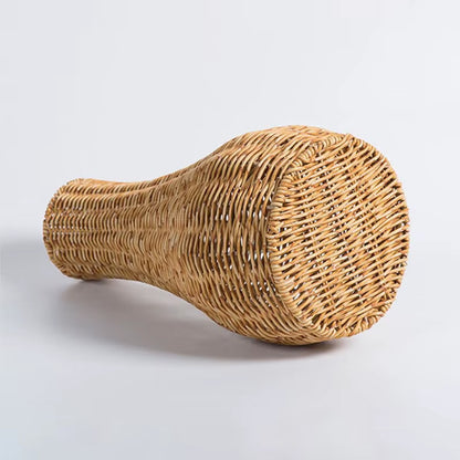 Imitation Rattan Woven Vase Decorative Flower Vase Arrangement for Home Decor