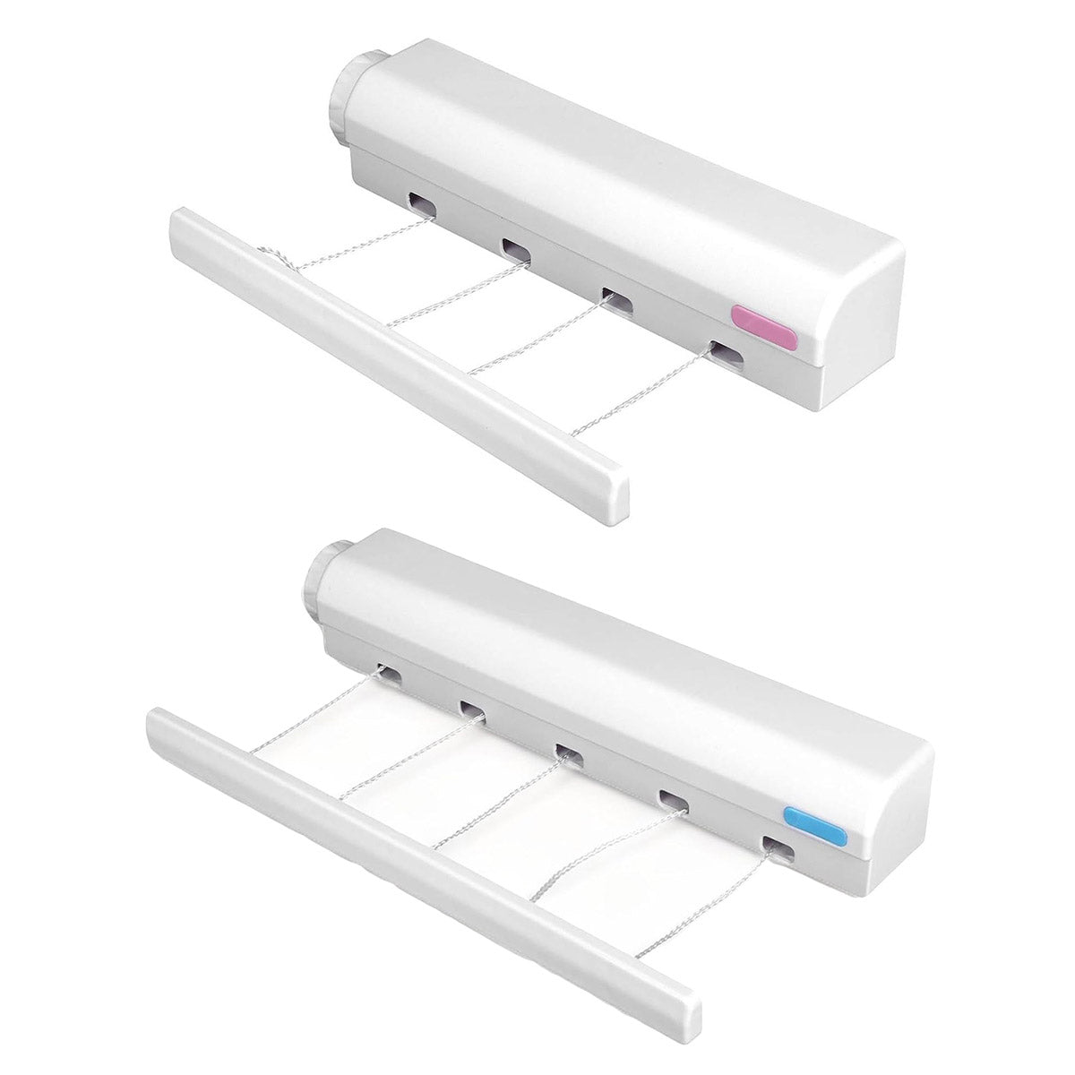 Wall Mounted Clothes Hanger Dryer Clothesline Laundry Washing Line Drying Rack