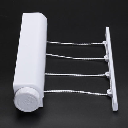 Wall Mounted Clothes Hanger Dryer Clothesline Laundry Washing Line Drying Rack