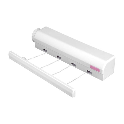 Wall Mounted Clothes Hanger Dryer Clothesline Laundry Washing Line Drying Rack
