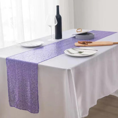 Sequin Table Runner 30x180cm for Wedding Party Decor