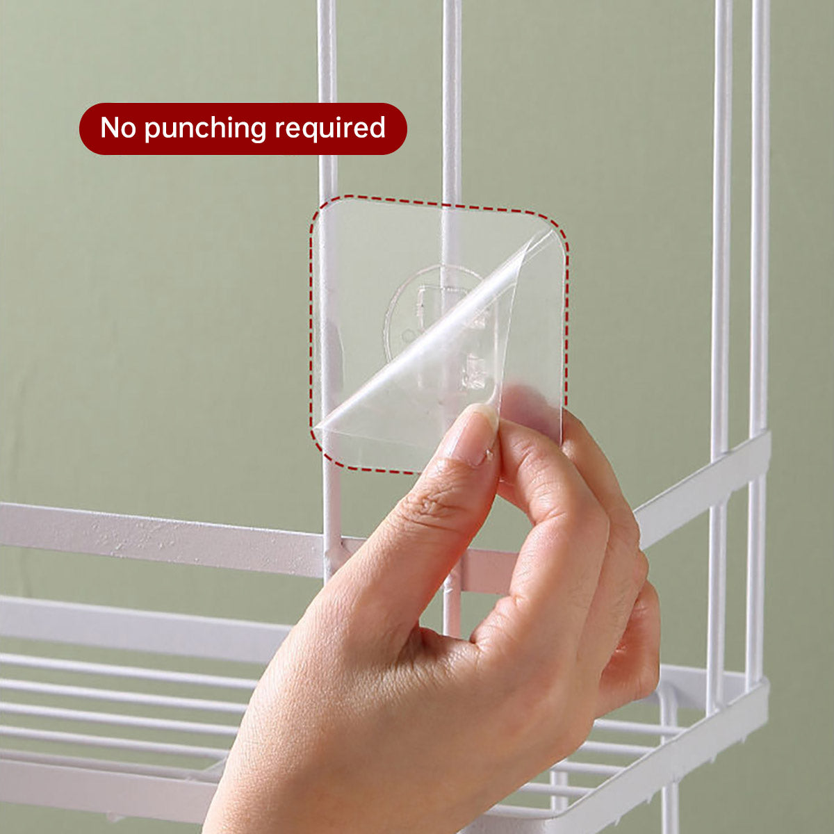 Storage Rack 1Tier Space Saver Over The Toilet Steel Bathroom Shelf Organizer AU