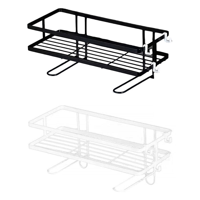 Toilet Cistern Storage Rack with Side Hooks