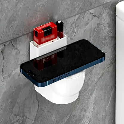 Decorative Toilet-Shaped Wall-Mounted Ashtray with Lid for Home