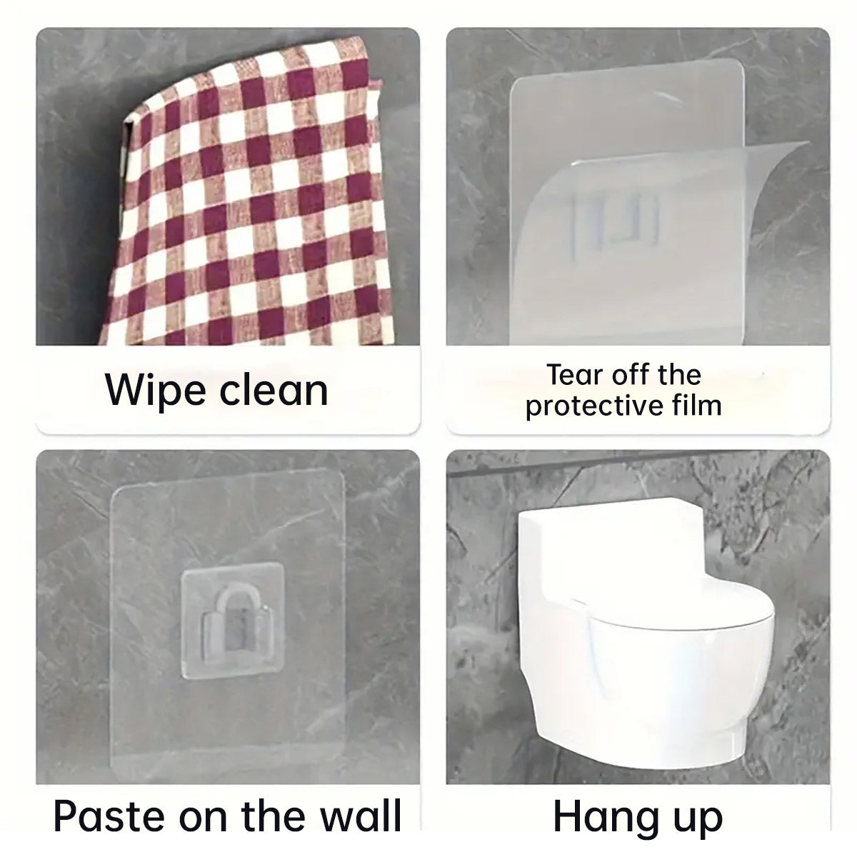 Decorative Toilet-Shaped Wall-Mounted Ashtray with Lid for Home