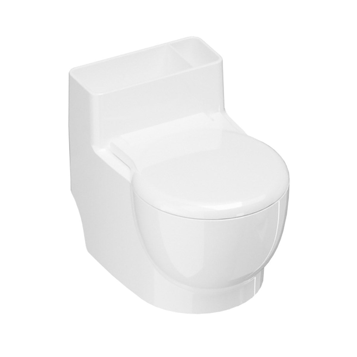 Decorative Toilet-Shaped Wall-Mounted Ashtray with Lid for Home