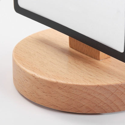 Wooden Tabletop Menu Holder Stand 20x10cm for Restaurant
