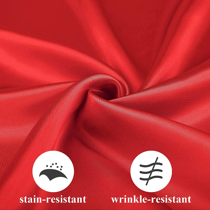 50 Pcs Polyester Square Cloth Napkins for Wedding Dining