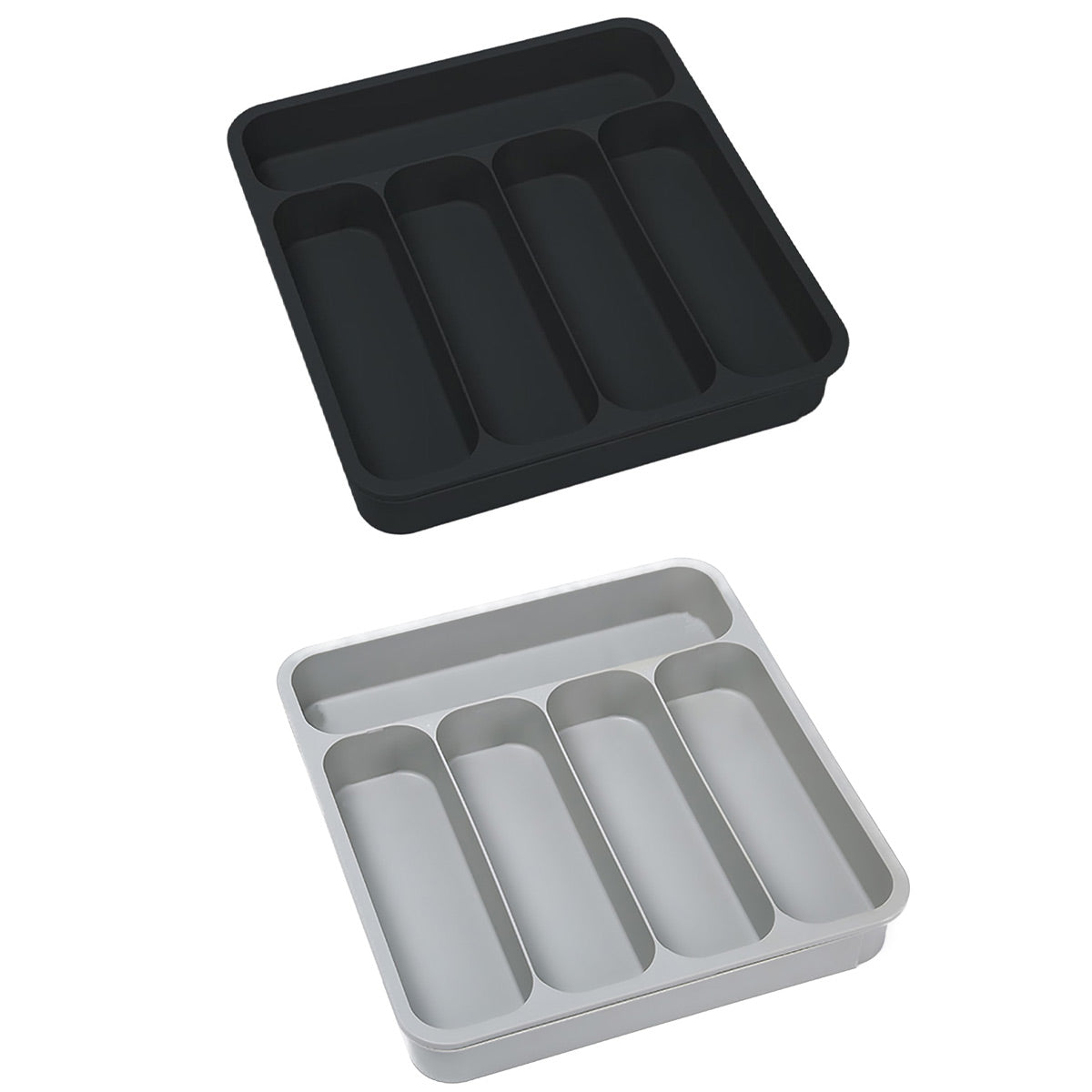 Expandable Cutlery Drawer Organizer Adjustable Kitchen Utensil Tray