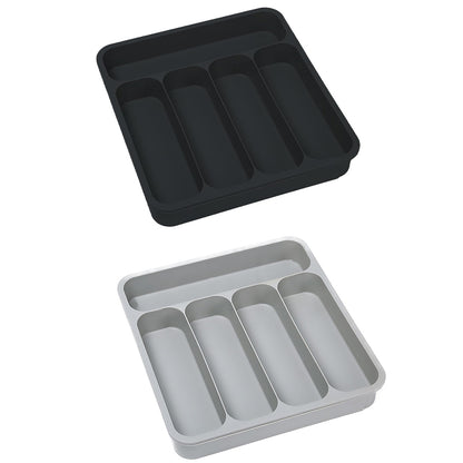 Expandable Cutlery Drawer Organizer Adjustable Kitchen Utensil Tray