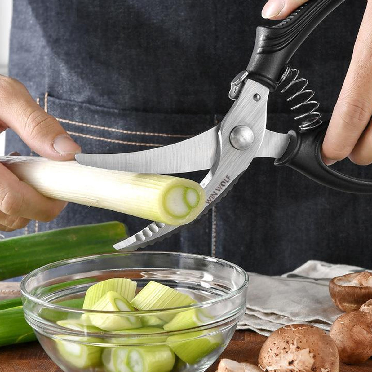 Kitchen Scissors Shears Multi-Purpose Stainless Steel Sharp Chicken Bone
