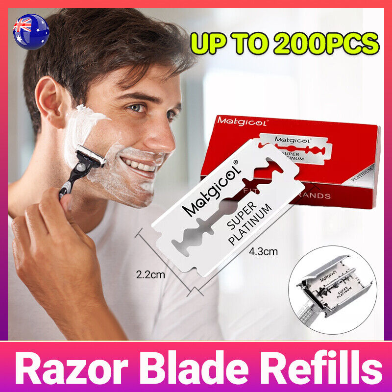 Double-Edge Razor Blades in 5 Pack Quantities – Product View 1
