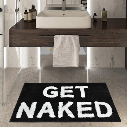 Non-Slip Absorbent Bathroom Floor Mat Soft Washable Rug