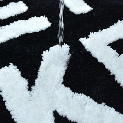 Non-Slip Absorbent Bathroom Floor Mat Soft Washable Rug