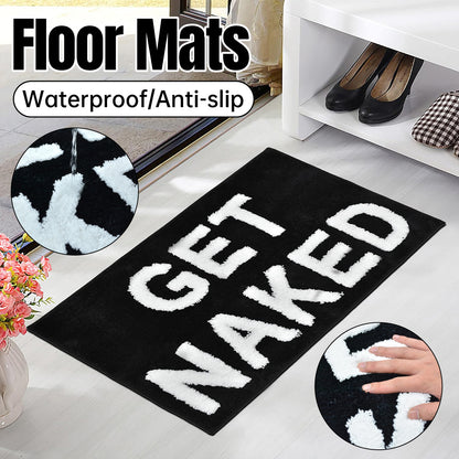 Non-Slip Absorbent Bathroom Floor Mat Soft Washable Rug