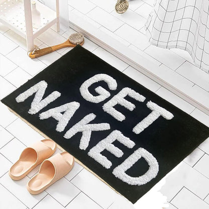 Non-Slip Absorbent Bathroom Floor Mat Soft Washable Rug