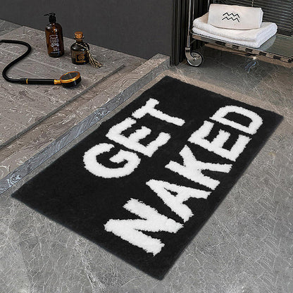 Non-Slip Absorbent Bathroom Floor Mat Soft Washable Rug