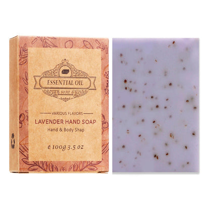 Seaweed Exfoliating Body Soap Bar 2pcs Botanical Scrub Cleanser