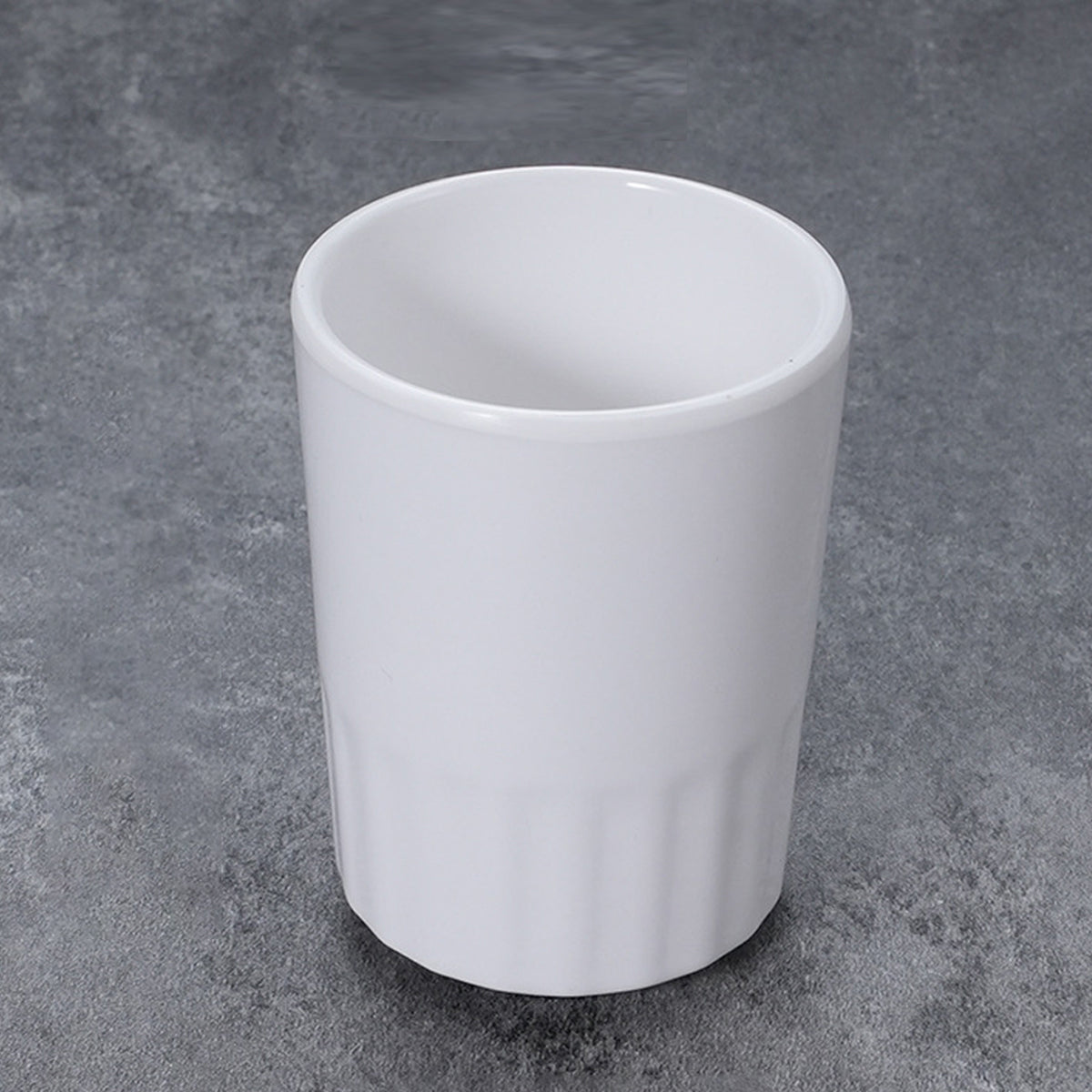 10 Pcs Shatterproof Melamine Tumbler Mugs White Durable