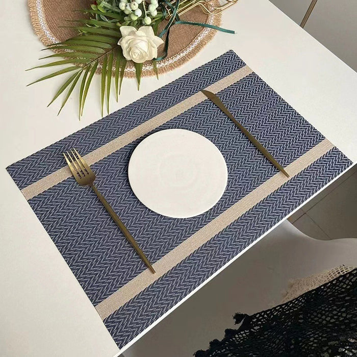 4 Pcs Woven Waterproof Placemats for Dining
