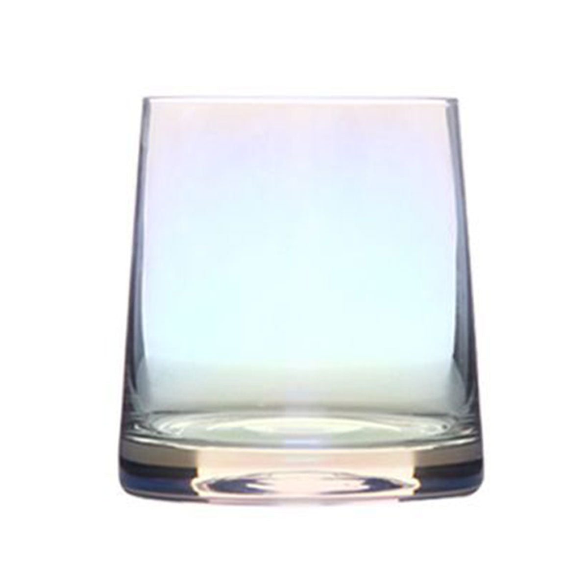 2 Pcs Glass Toothbrush Cups Set for Hotel Bathroom