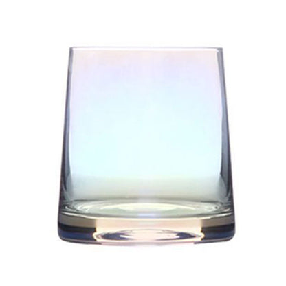 2 Pcs Glass Toothbrush Cups Set for Hotel Bathroom