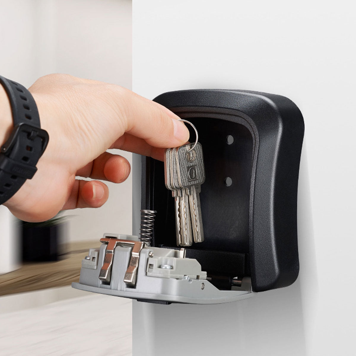 Combination Key Box with Combination Lock for Home Office Security Storage AU