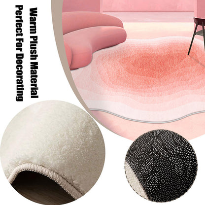 Fresh Ins Style Shaped Cashmere Carpet Bedroom Study Living Room Full Blanket Cloakroom Dressing Table Anti-slip Blanket