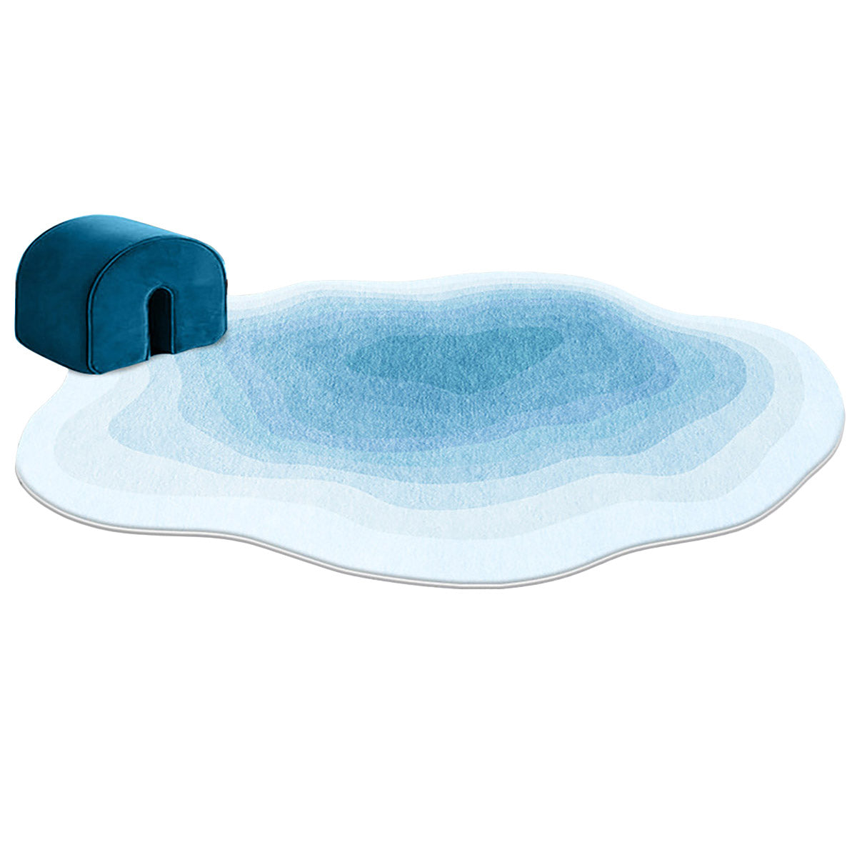 Fresh Ins Style Shaped Cashmere Carpet Bedroom Study Living Room Full Blanket Cloakroom Dressing Table Anti-slip Blanket