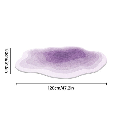 Fresh Ins Style Shaped Cashmere Carpet Bedroom Study Living Room Full Blanket Cloakroom Dressing Table Anti-slip Blanket