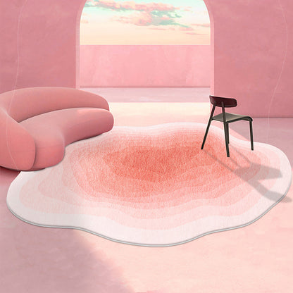 Fresh Ins Style Shaped Cashmere Carpet Bedroom Study Living Room Full Blanket Cloakroom Dressing Table Anti-slip Blanket