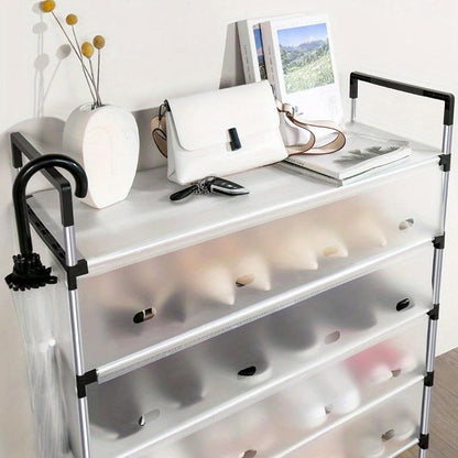 7Tier Shoe Rack Storage Organizer Stand Shelves Adjustable Shoes Holder for Home