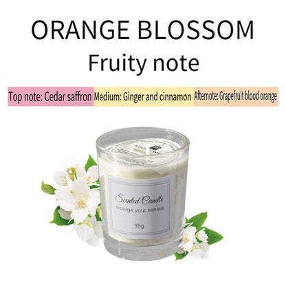 4Pcs Aroma Candles Smokeless Glass Scented Candles Gift Set for Relaxation AU