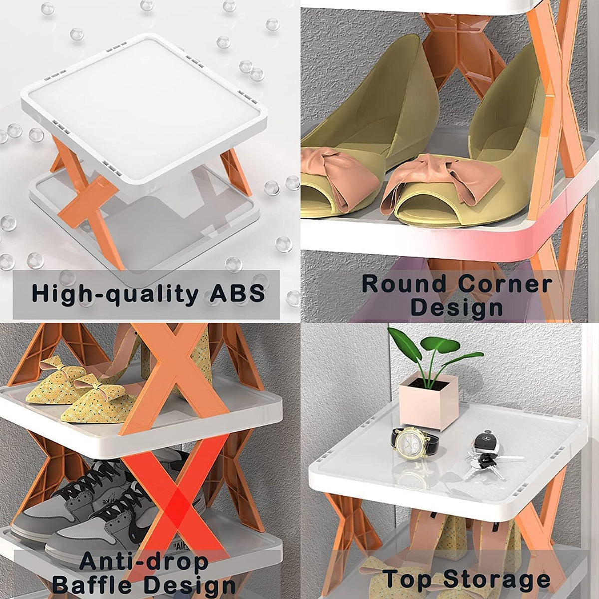 6/7 Tier Shoe Rack Space Saving Small Shoe Cabinet Storage Shelf Organizer AU