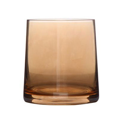 2 Pcs Glass Toothbrush Cups Set for Hotel Bathroom