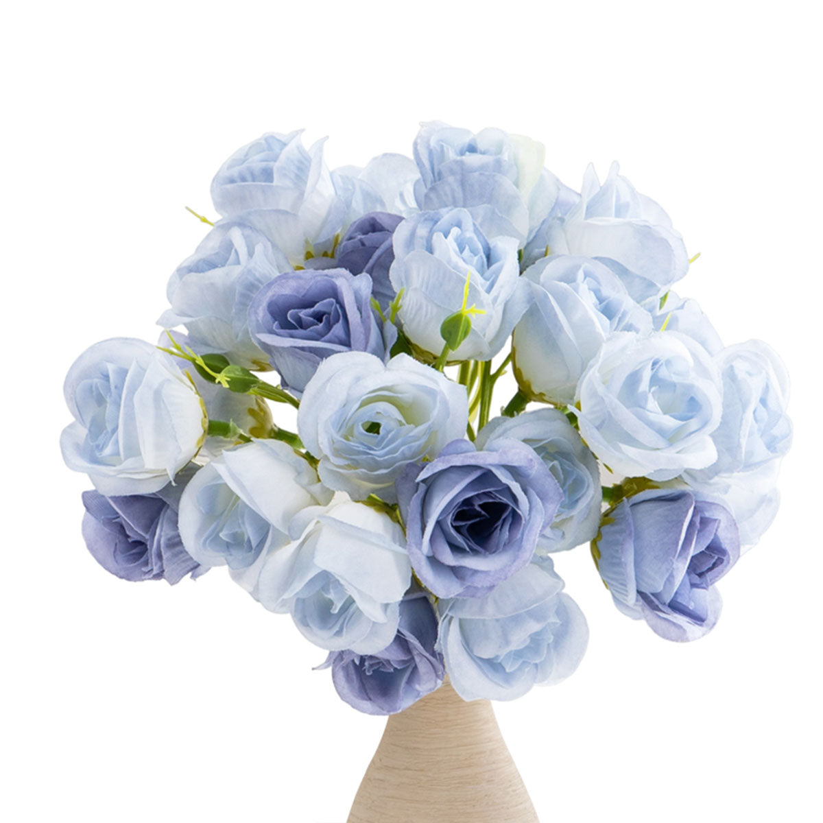 2pcs Artificial Rose Bouquet Valentine's Day Gift Fake Flowers Wedding Decor