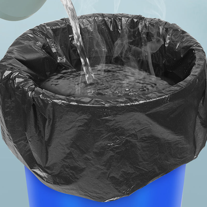 100 Pcs Heavy Duty Black Garbage Bags for Hotel Property