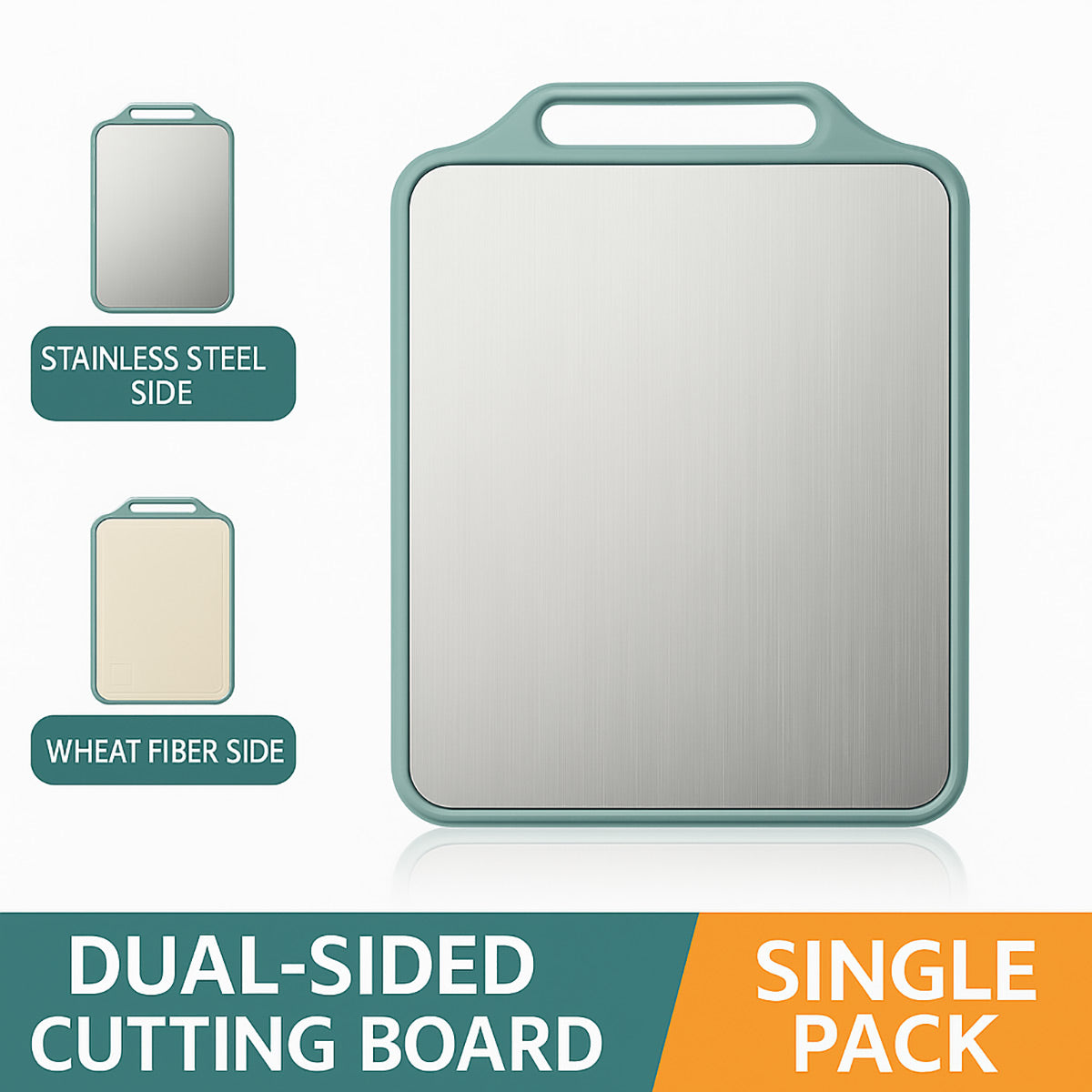 Household Kitchen Cutting Board Multi-Functional Double-Sided Cutting Board AU