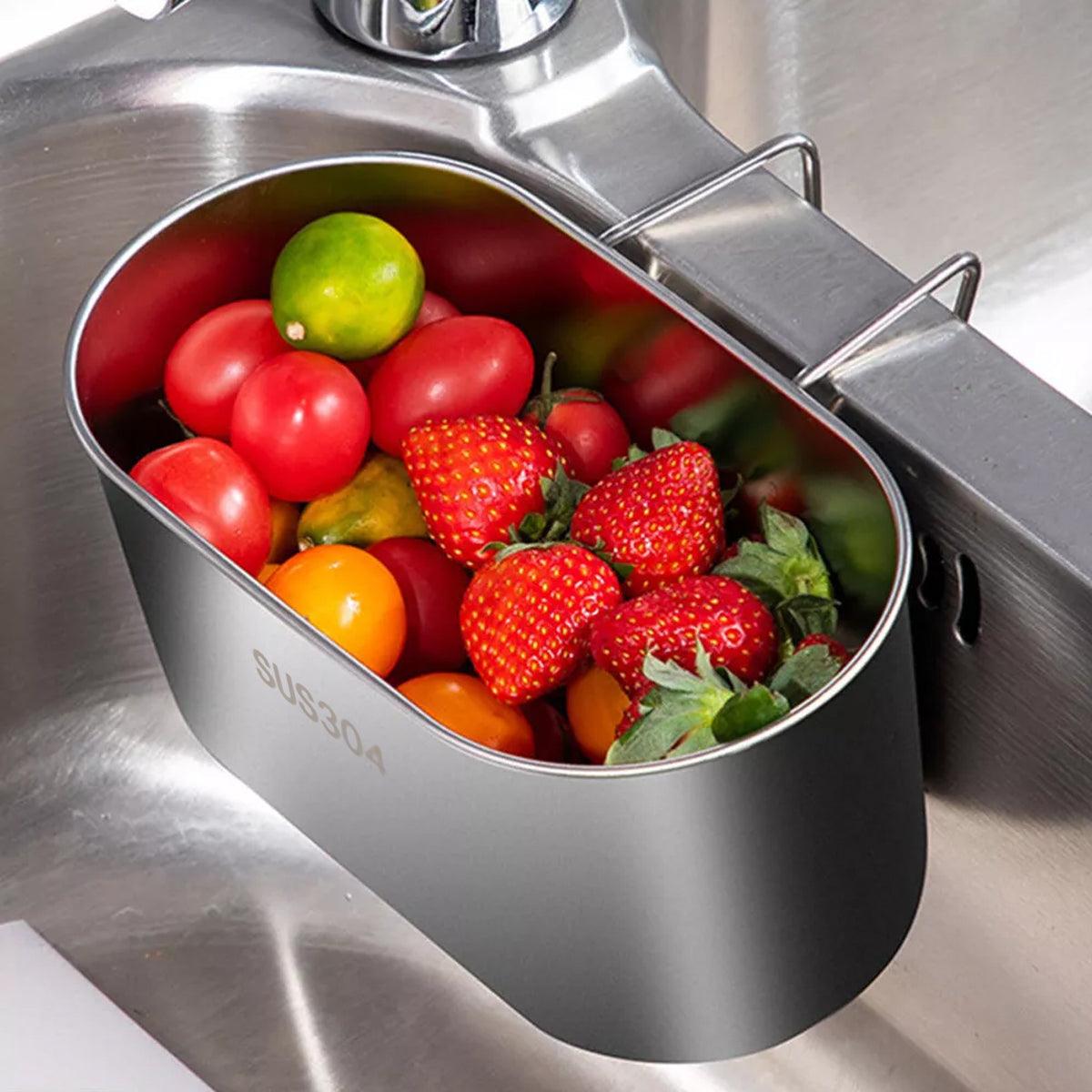 Stainless Steel Sink Drain Basket for Kitchen – Product View 11