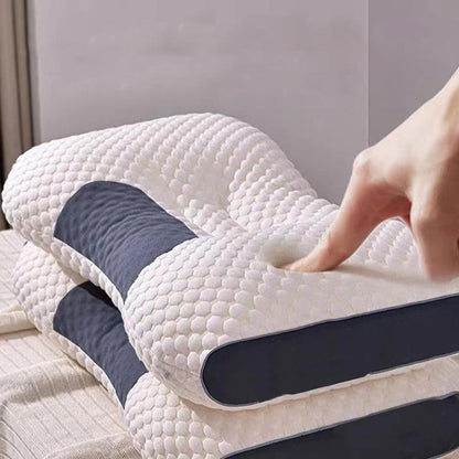 Memory Foam Contour Pillow Ergonomic Design for Neck Pain Relief