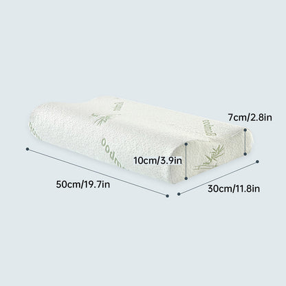 1/2PCS Memory Foam Neck Pillow Wavy Contour Slow Rebound Health Care Pillow AU