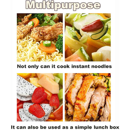 Ramen Bowl Set Microwave Cooker Instant Noodles With Chopsticks 6 PCS