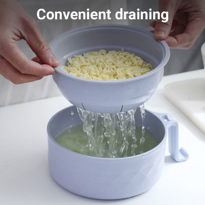 Ramen Bowl Set Microwave Cooker Instant Noodles With Chopsticks 6 PCS