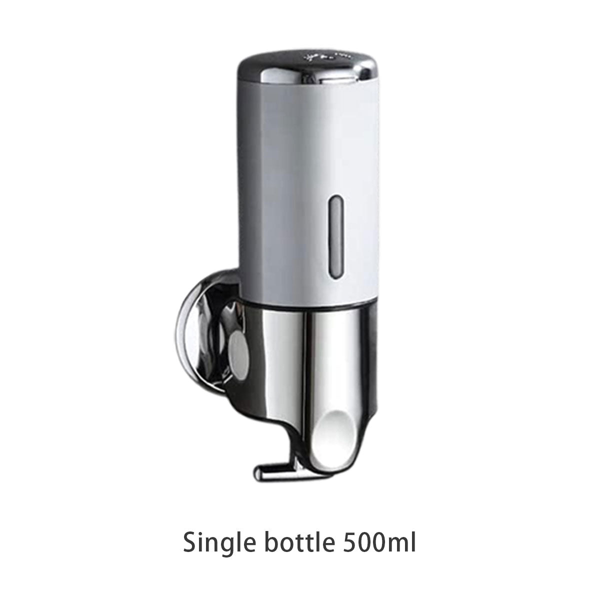 Lever Soap Dispenser Manual Push Shower Gel Hotel Bathroom Use