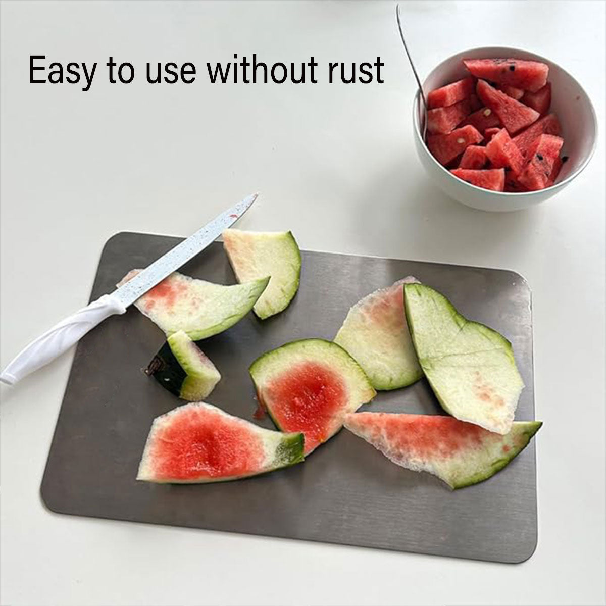 Stainless Steel Cutting Board Kitchen Thickened Double-sided Chopping Boards AU