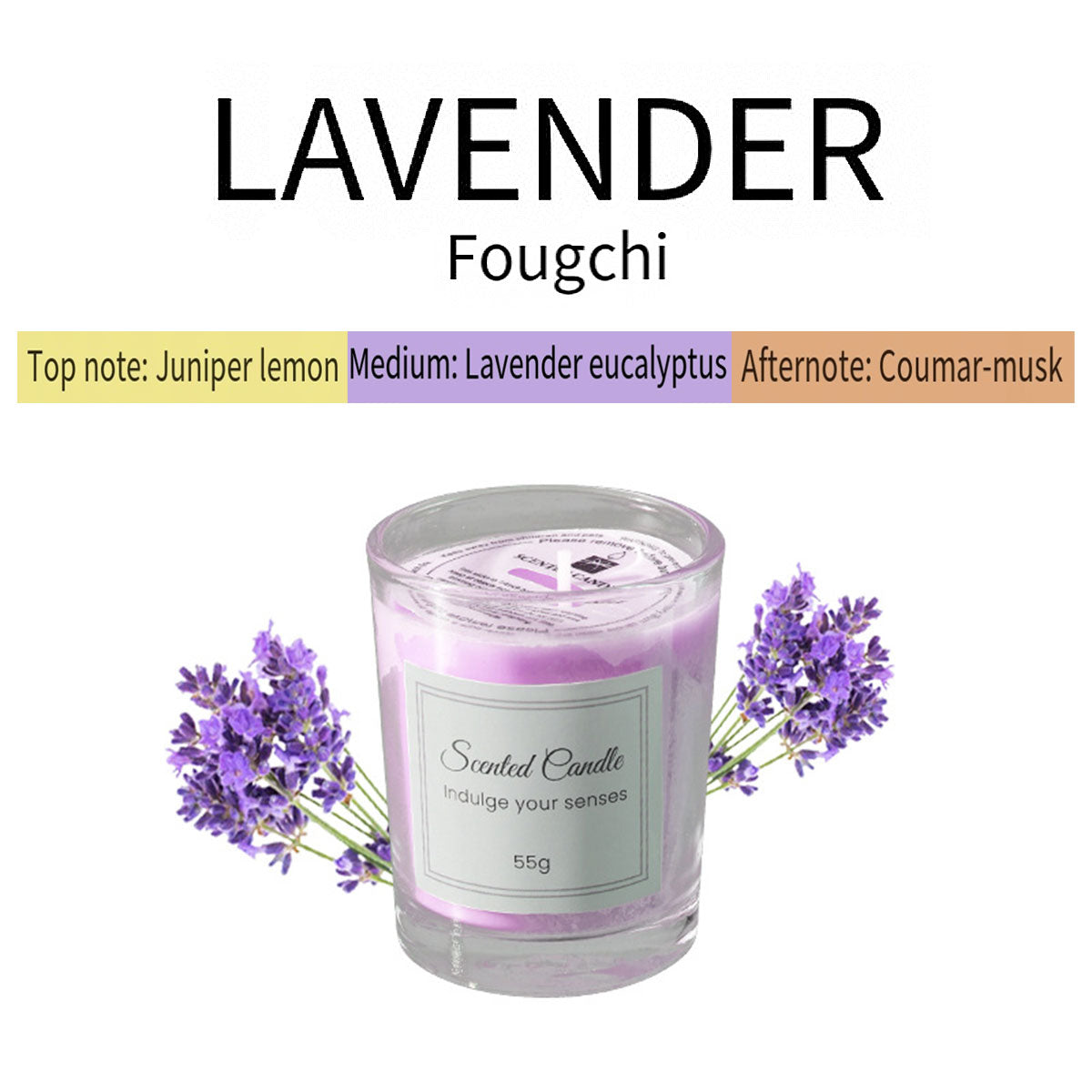 4Pcs Aroma Candles Smokeless Glass Scented Candles Gift Set for Relaxation AU