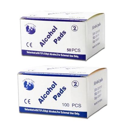 75% Alcohol Prep Wipes in 4 Pack Quantities – Product View 2