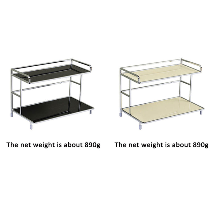 Desktop Storage Rack for Kitchen and Bathroom